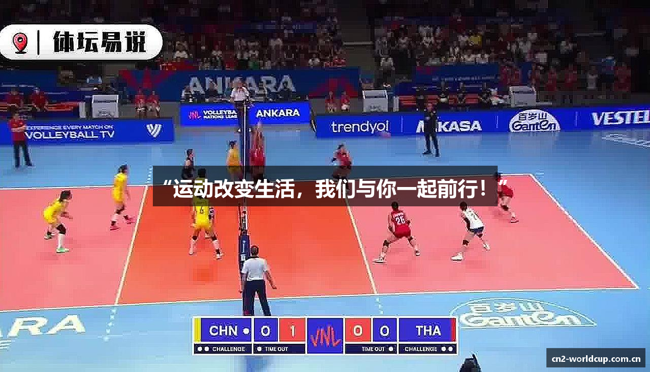 “运动改变生活，我们与你一起前行！”